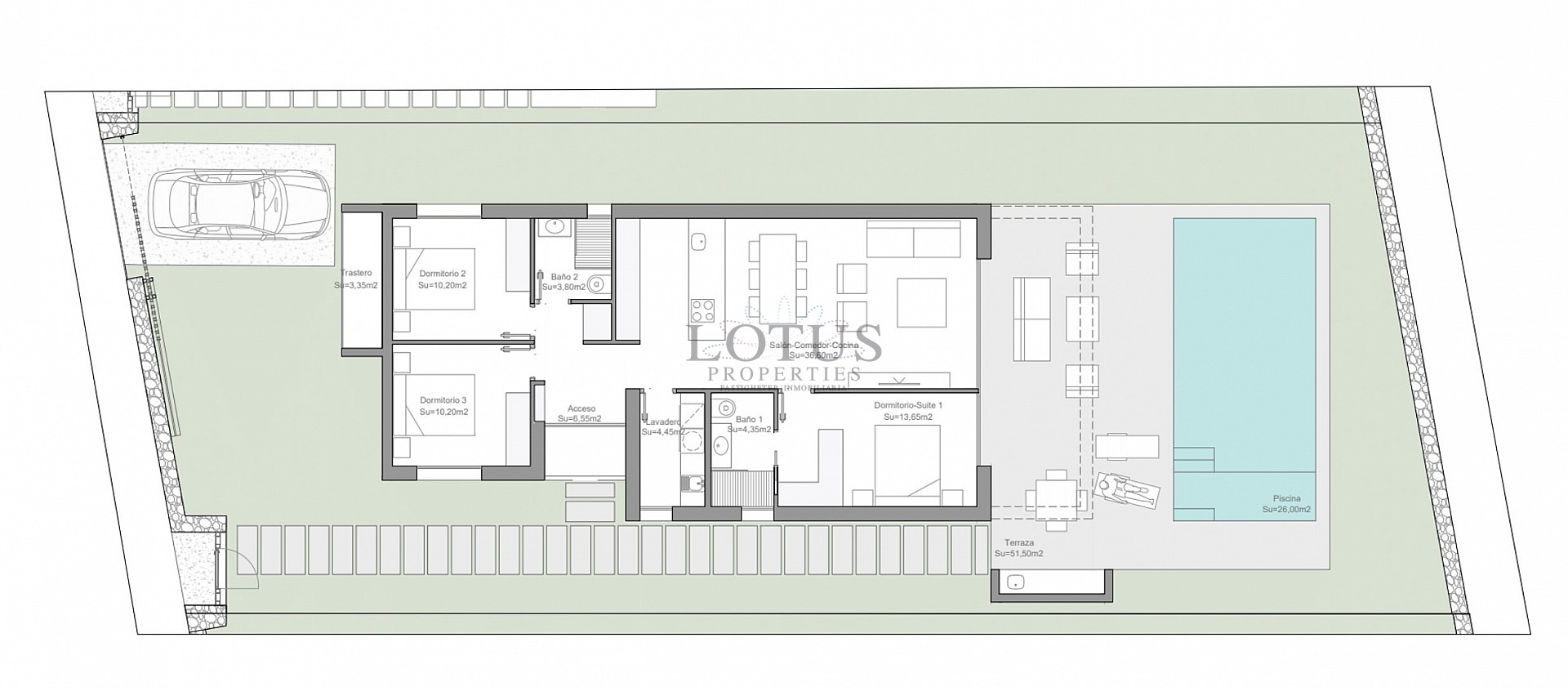 Fantastiska nyproducerade villor i två plan - Lotus Properties