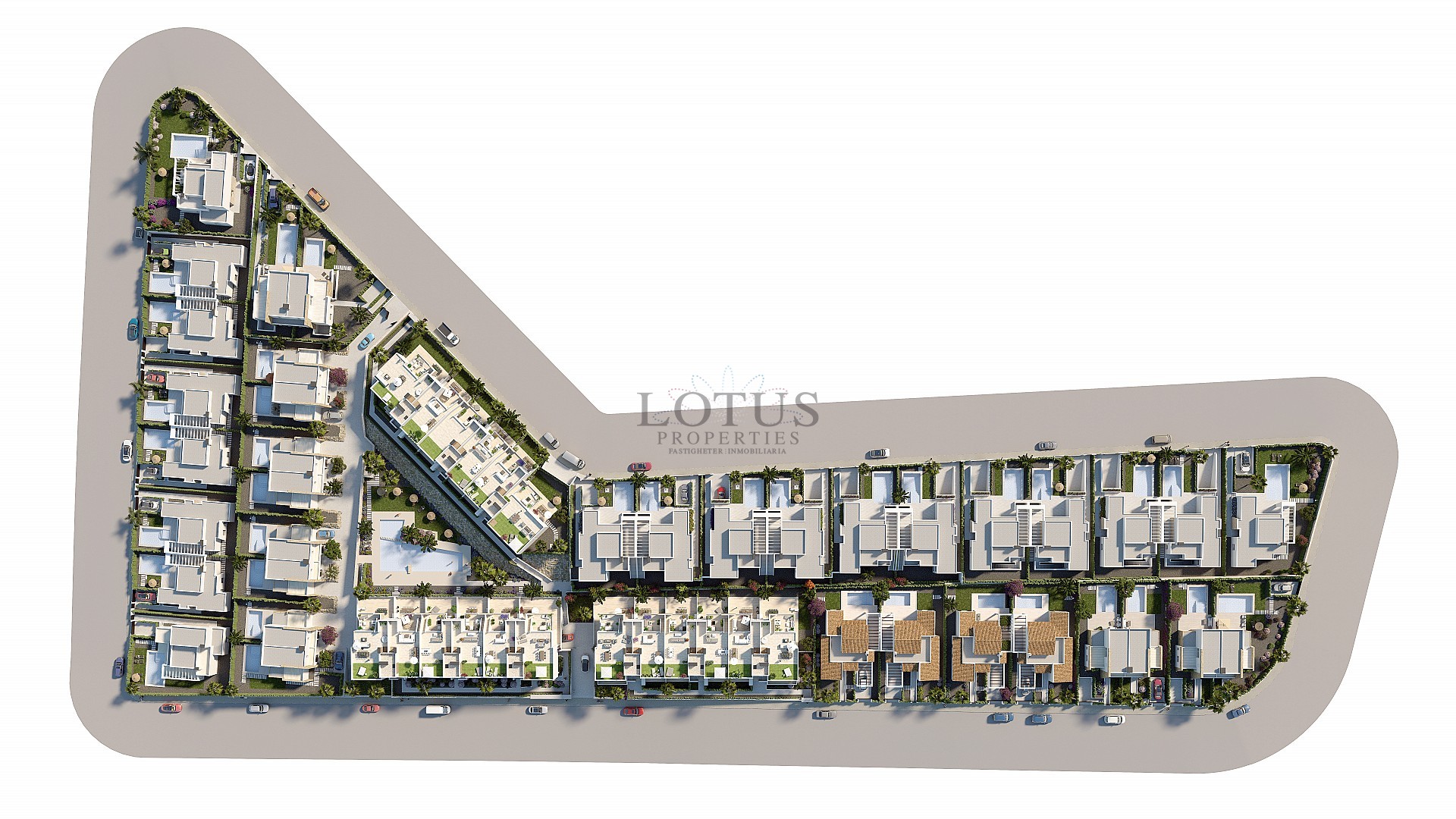 Fantastiska nya bungalows i golfkära La Finca - Lotus Properties