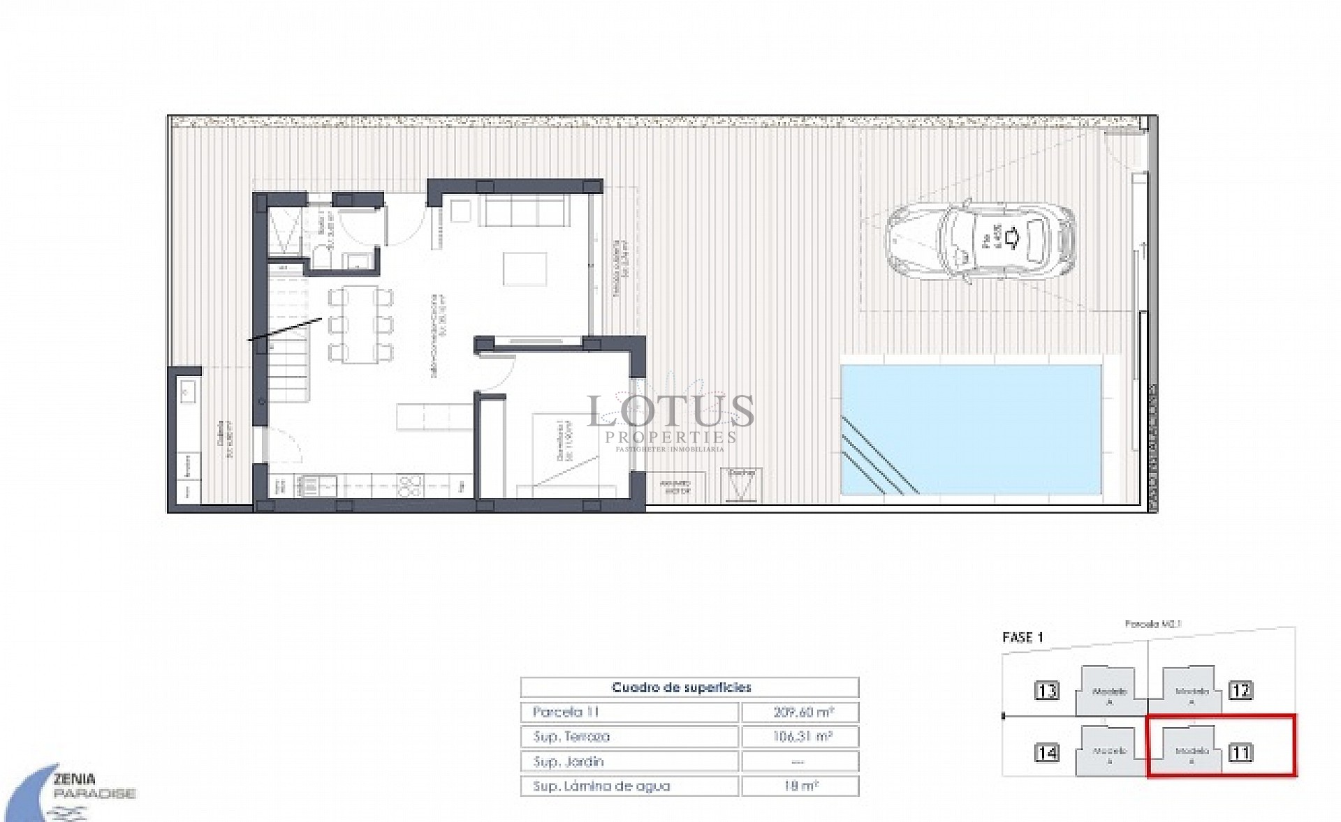 Nueva villa con piscina privada en Benijofar - Lotus Properties