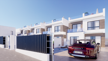 Nya villor med privat pool i Benijofar - Lotus Properties