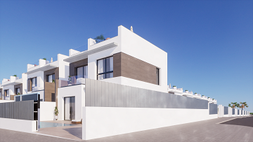 Nya villor med privat pool i Benijofar - Lotus Properties