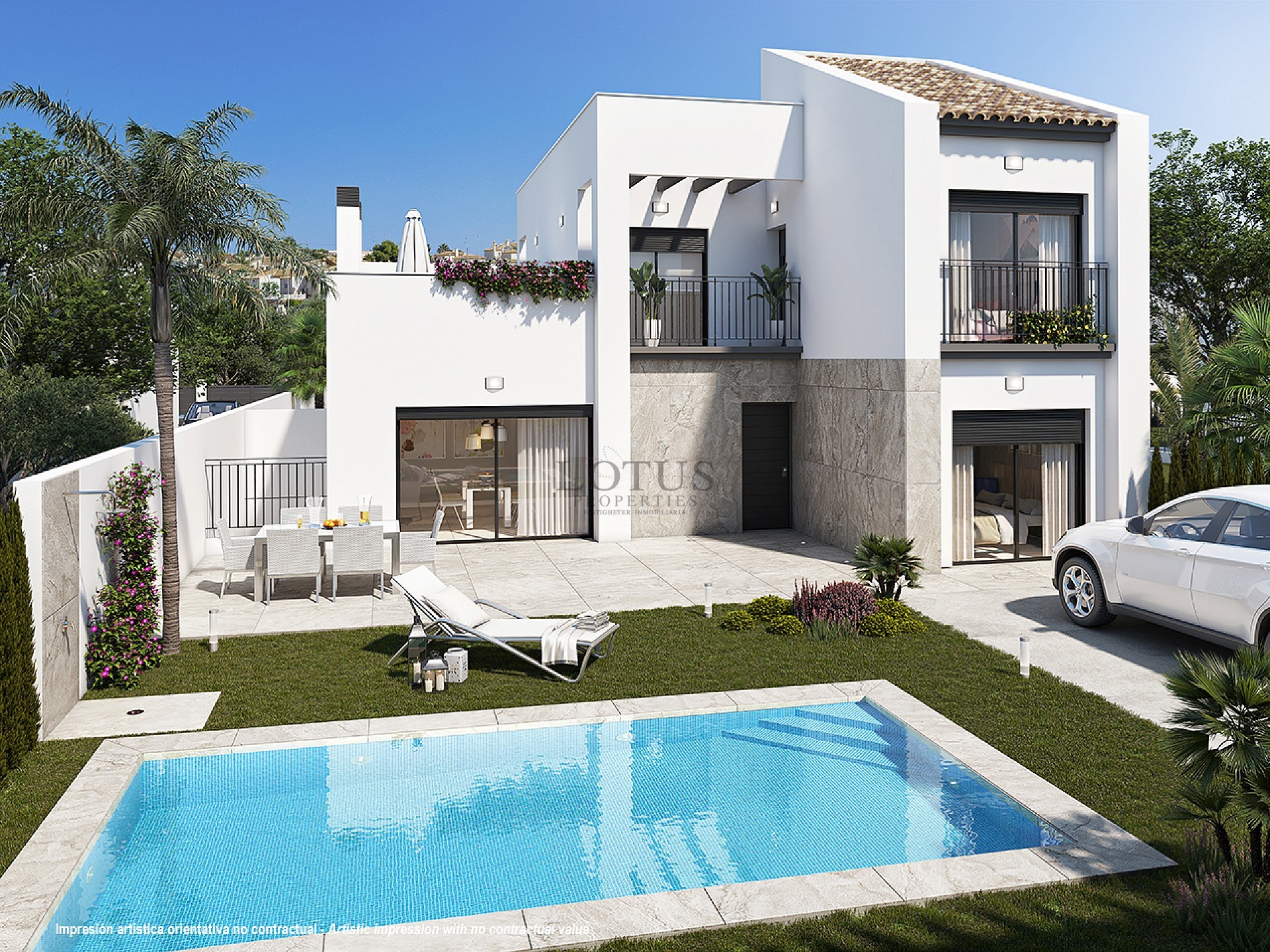 Mediterrane villa in het prachtige Ciudad Quesada - Lotus Properties
