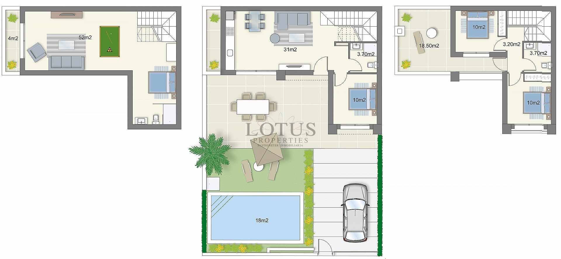 Mediterrane villa in het prachtige Ciudad Quesada - Lotus Properties