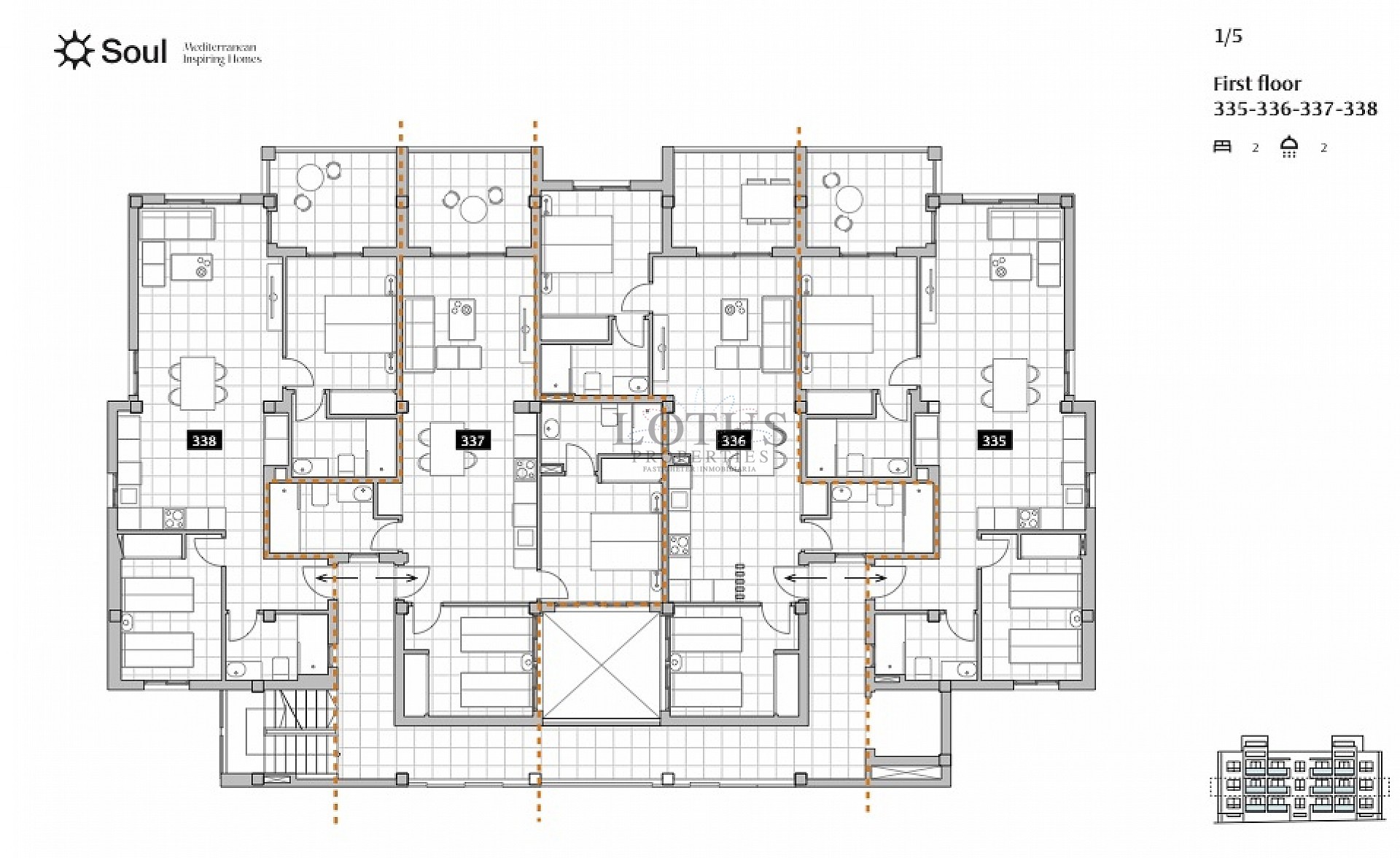 Ny lägenhet i golfkära Villamartin - Lotus Properties