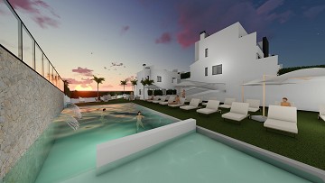Radhus med solarium och pool i Cox - Alicante - Lotus Properties