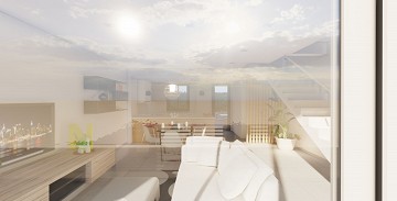 Radhus med solarium och pool i Cox - Alicante - Lotus Properties