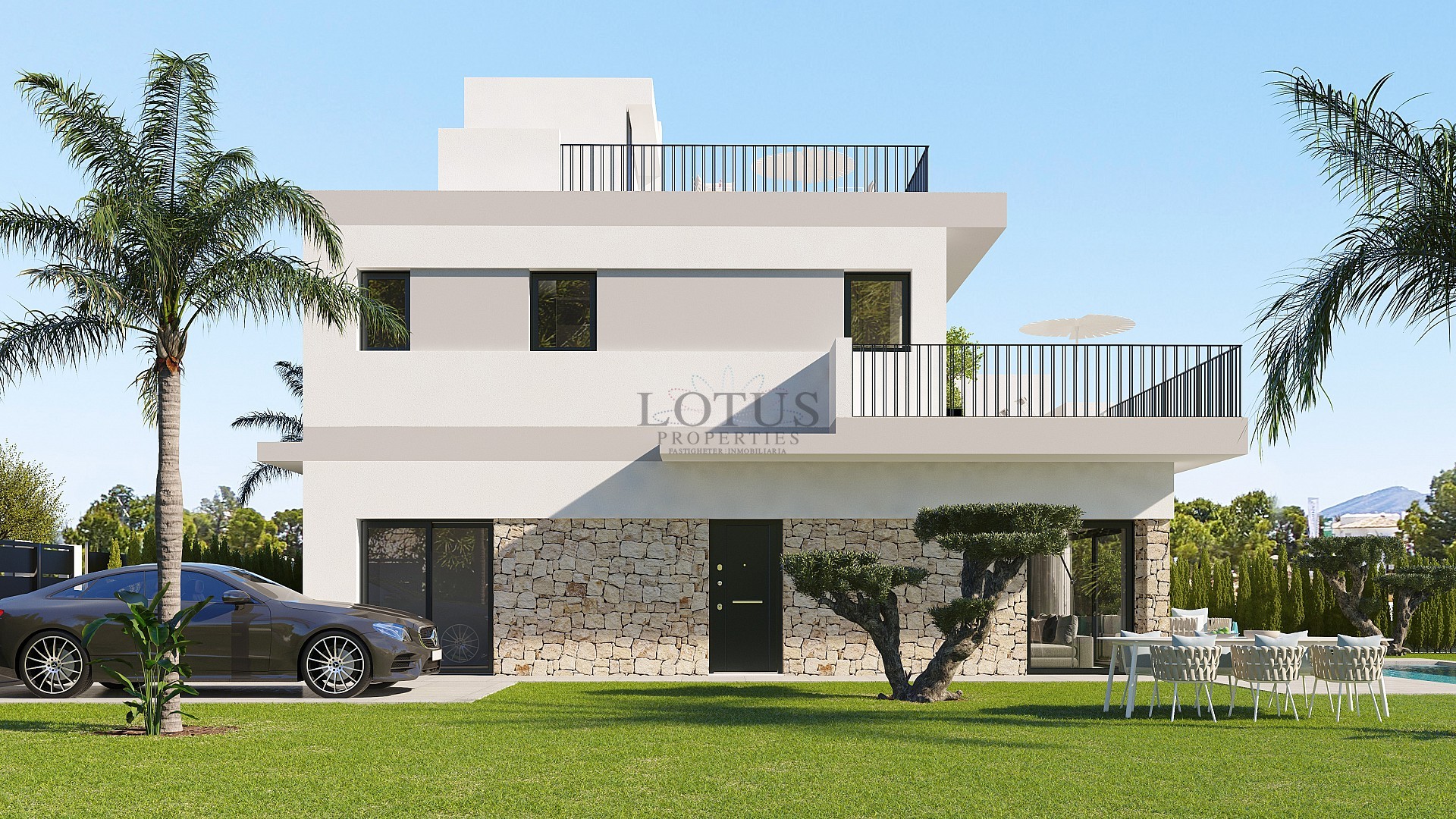 Lyxiga villor med privat pool i San Miguel de Salinas - Lotus Properties