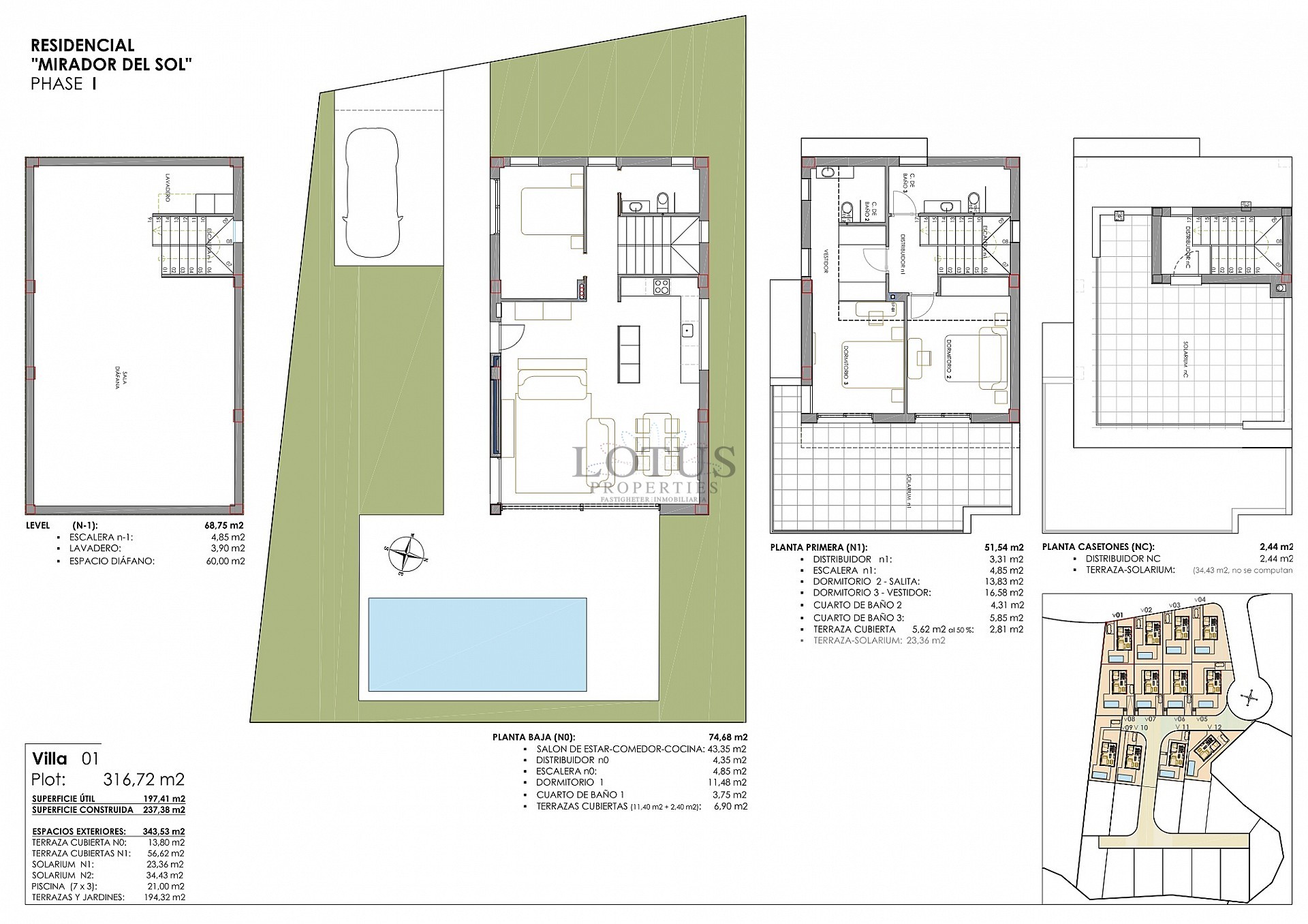 Lyxiga villor med privat pool i San Miguel de Salinas - Lotus Properties