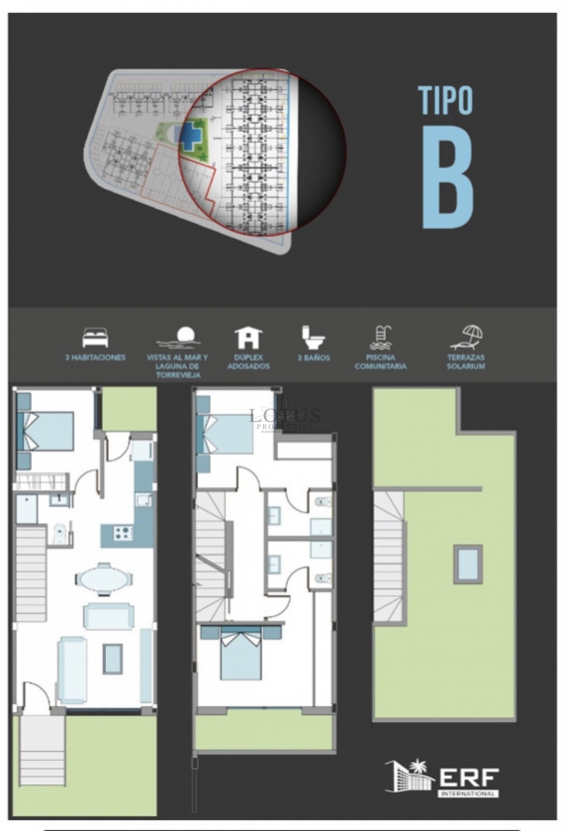Nya & Prisvärda radhus - Torrevieja - Lotus Properties