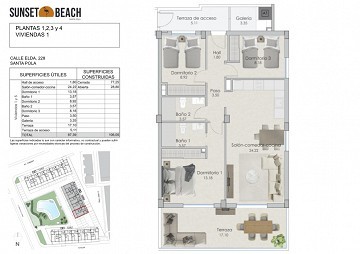 Nya lägenheter 100 m till stranden i Santa Pola - Lotus Properties