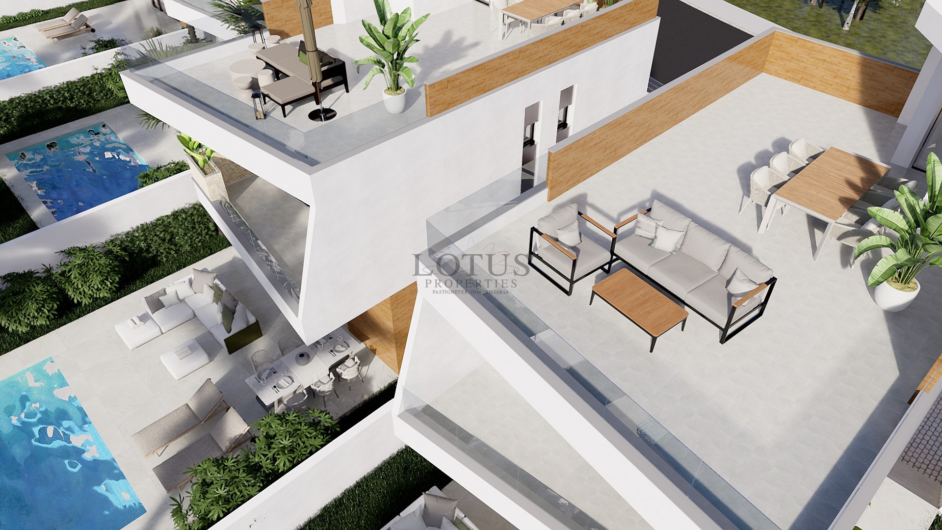 Nybyggnation av 6 magnifika villor i Fantastiska Pilar de la Horadada - Lotus Properties