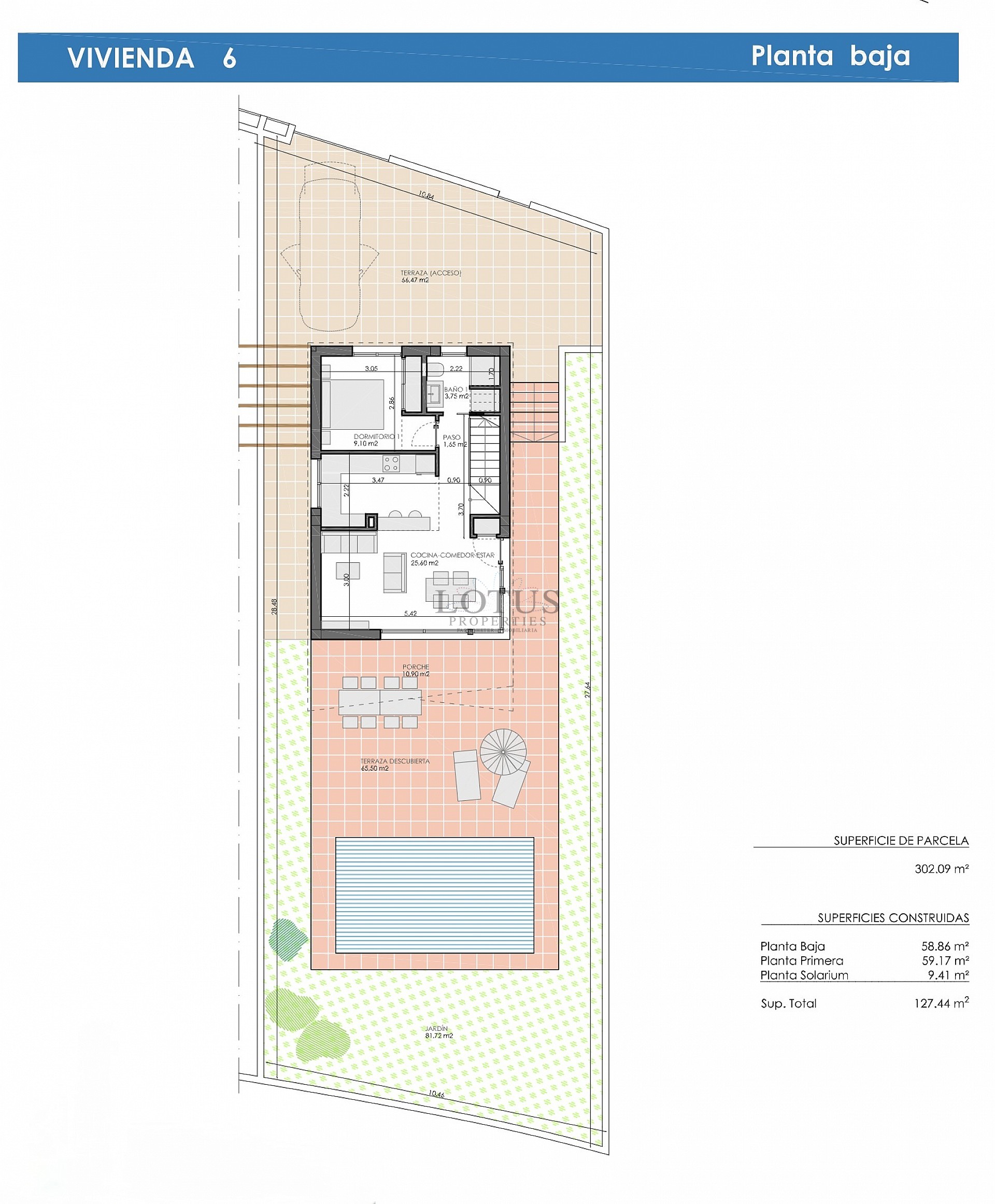 Nybyggnation av 6 magnifika villor i Fantastiska Pilar de la Horadada - Lotus Properties