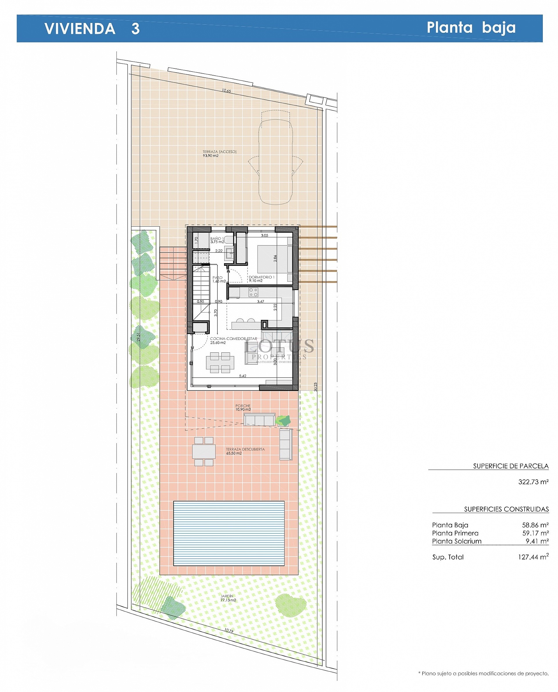 Nybyggnation av 6 magnifika villor i Fantastiska Pilar de la Horadada - Lotus Properties