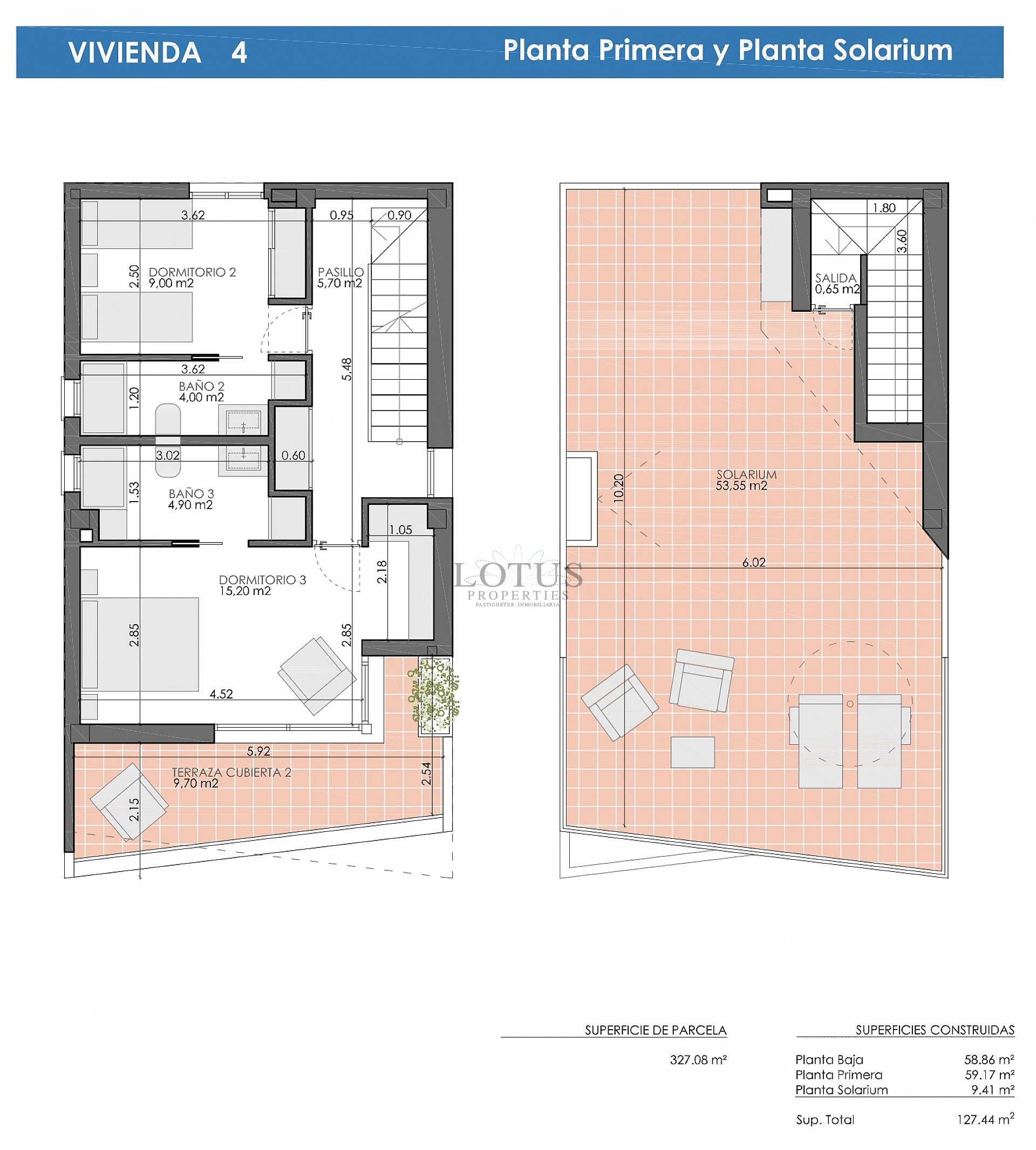 Nybyggnation av 6 magnifika villor i Fantastiska Pilar de la Horadada - Lotus Properties