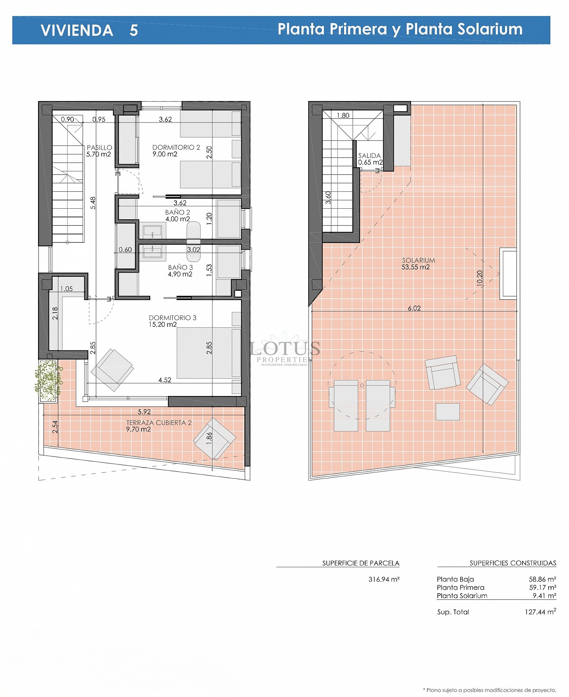 Nybyggnation av 6 magnifika villor i Fantastiska Pilar de la Horadada - Lotus Properties