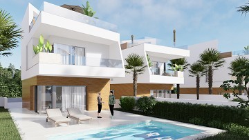 Nybyggnation av 6 magnifika villor i Fantastiska Pilar de la Horadada - Lotus Properties