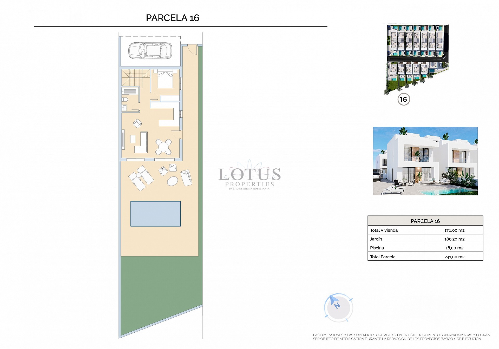 Exklusiv bostadsutveckling beläget i hjärtat av La Zenia - Lotus Properties