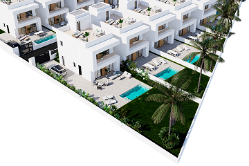 Exklusiv bostadsutveckling beläget i hjärtat av La Zenia - Lotus Properties