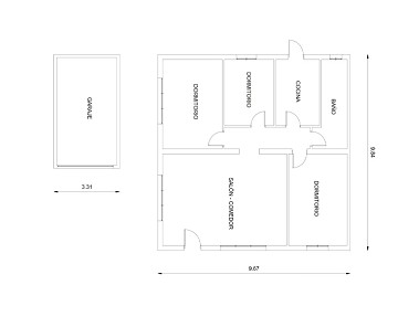 Renoverad hus, första linjen La Mata strand - Lotus Properties
