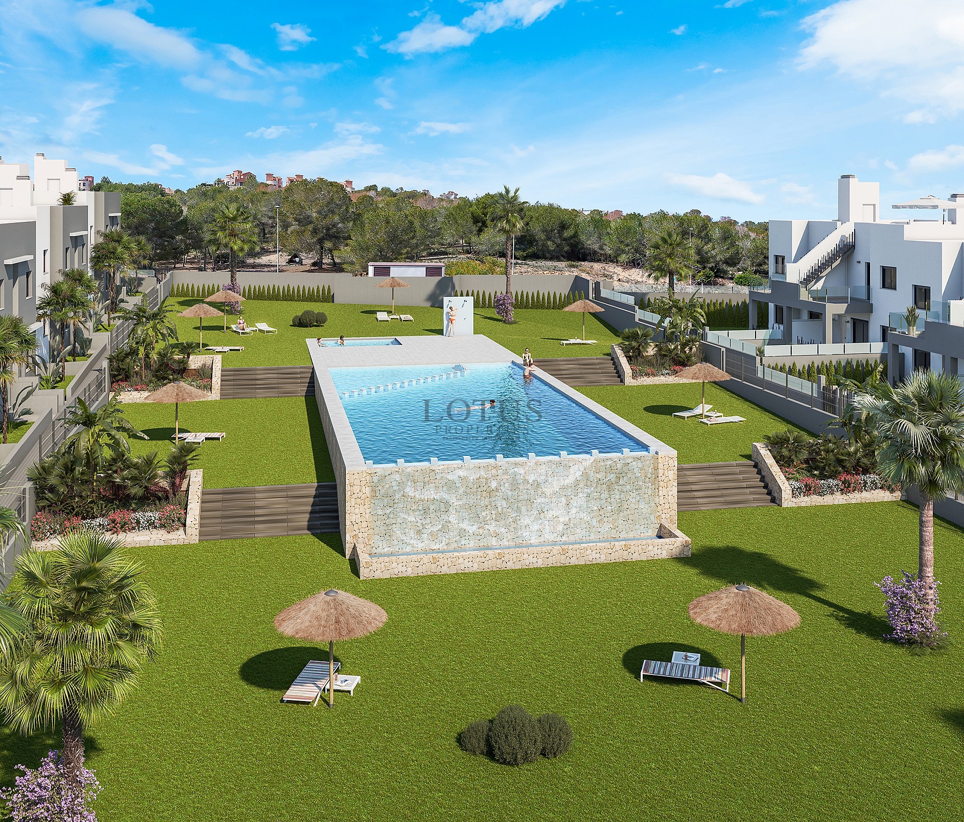 Takvåning i vackra bostadsområdet - Sol Natura - Lotus Properties