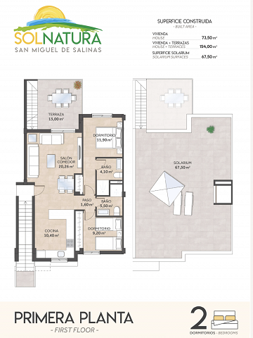 Takvåning i vackra bostadsområdet - Sol Natura - Lotus Properties