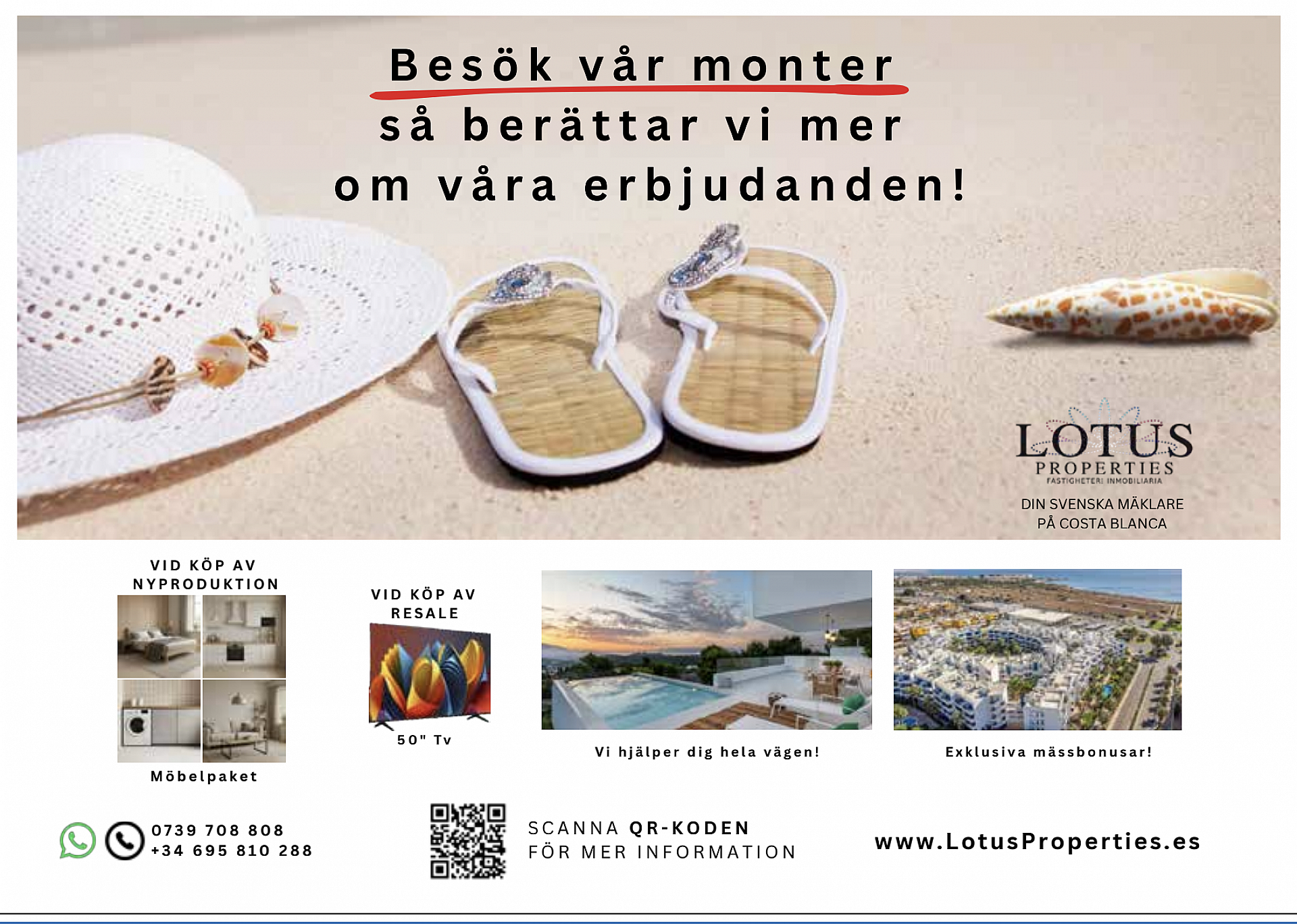 Lotus Properties på Fastighetsmässan Köpa Hus Utomlands i Göteborg - Lotus Properties