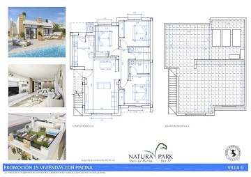 Nybyggda villor i vackra Natura Park IV- La Marina med privat pool och 3 sovrum och 2 badrum  - Lotus Properties
