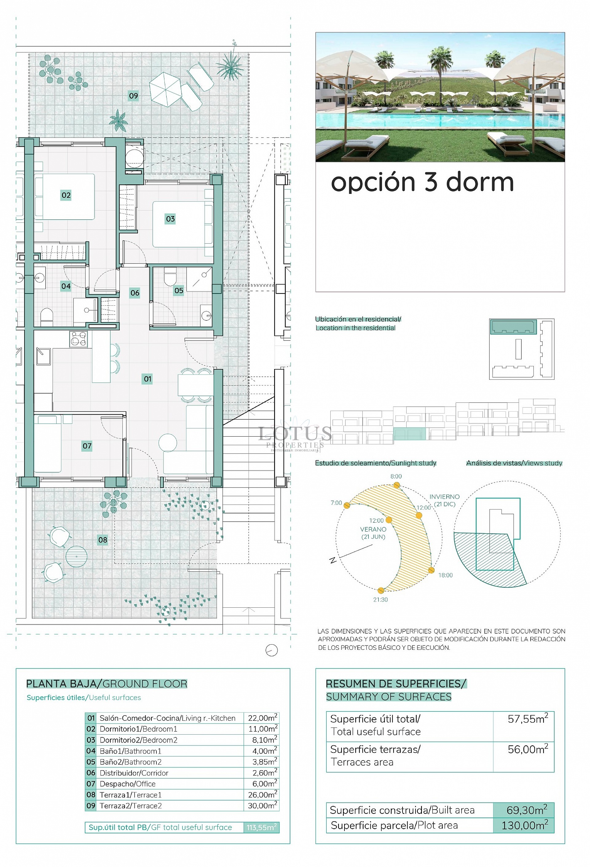 Bungalows Los Balcones  - Lotus Properties