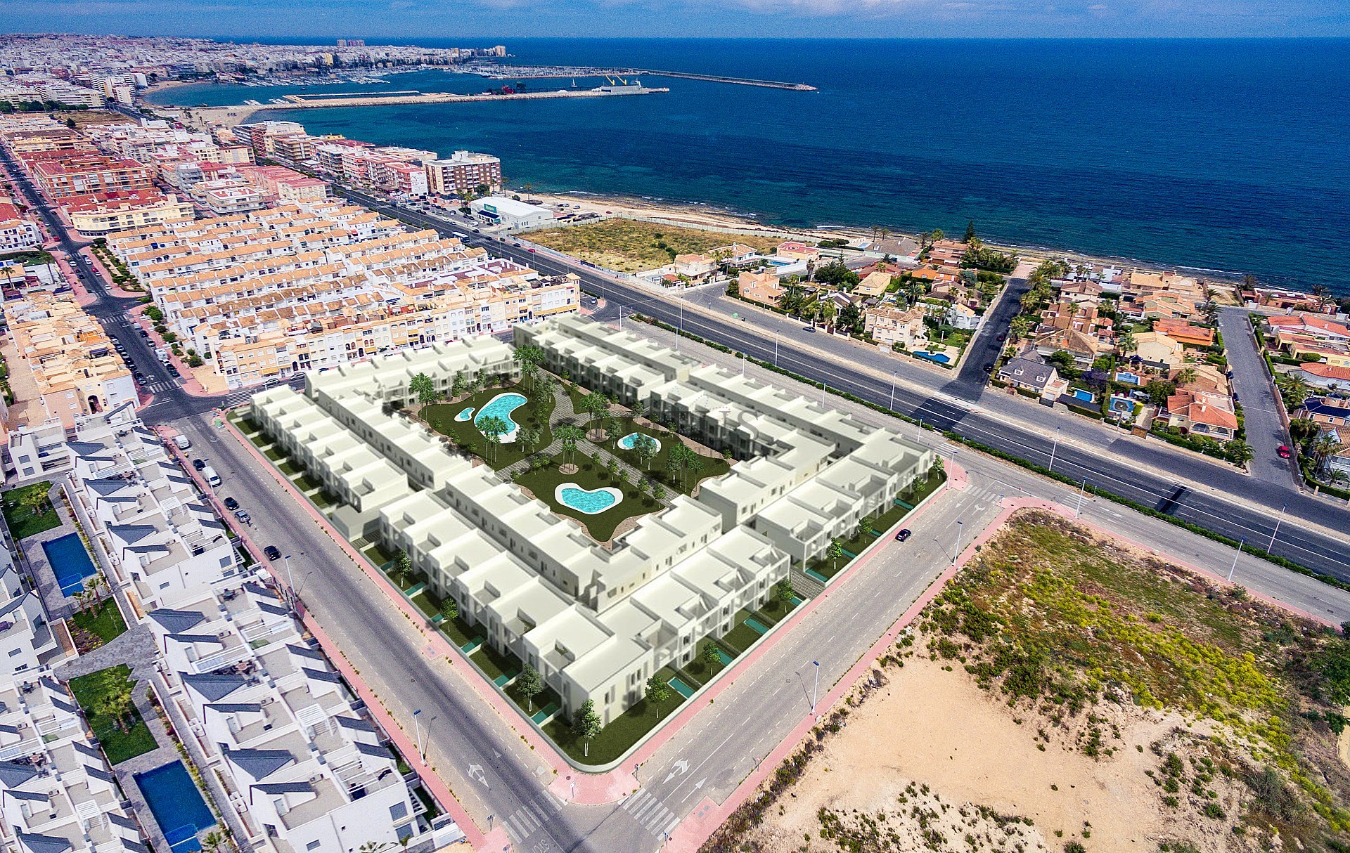 Ny Medelhavs resort 300 m till havet - Torrevieja - Lotus Properties