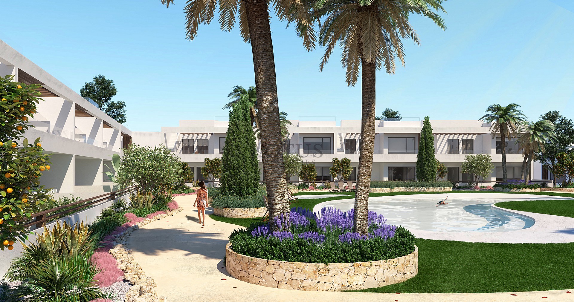 Ny Medelhavs resort 300 m till havet - Torrevieja - Lotus Properties